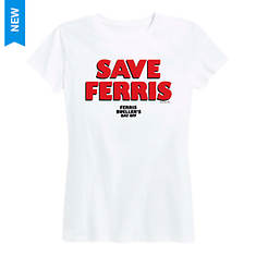 Ferris Bueller's Day Off Women's Save Ferris Tee