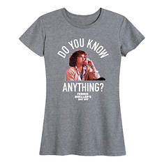 Ferris Bueller's Day Off Women's Do You Know Anything Tee