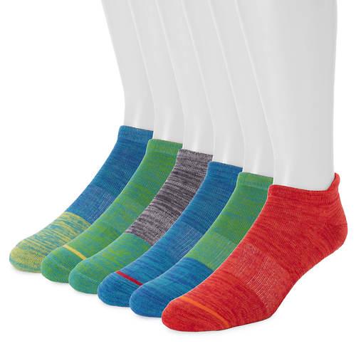 MUK LUKS Men's Ankle Sport Socks 6-Pack