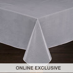 Café Deauville 100% Vinyl Tablecloth 60"x104"