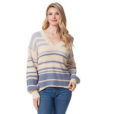 Jessica Simpson Women's Elmira V-Neck Pullover Sweater