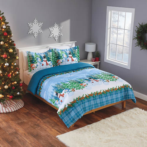 Sleepwell Christmas Country Comforter Set