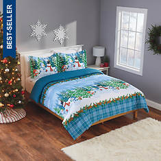 Sleepwell Christmas Country Comforter Set