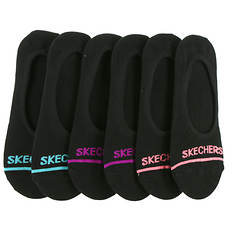 Skechers Women's S117841 Sport Liner 6-Pack Socks