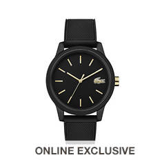 Lacoste Men's 12.12 Silicone Strap Watch