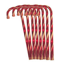 Light-Up Candy Cane Stakes 8-Pack