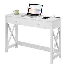 Oxford 42" Desk with Charging Station