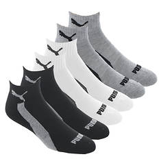 PUMA Men's P117807 Quarter Socks 6-Pack