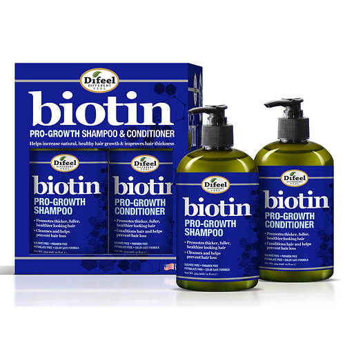 Difeel-Biotin Pro-Growth Shampoo & Conditioner