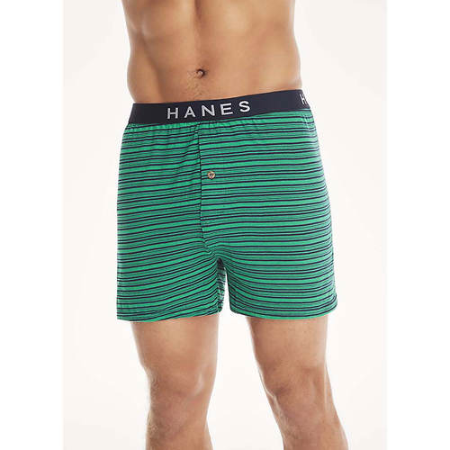 Hanes Men's Classic Knit Boxer 5-Pack