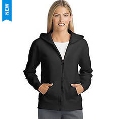 Hanes Women's ComfortSoft EcoSmart Full Zip Hoodie Sweatshirt