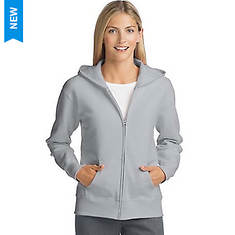Hanes Women's ComfortSoft EcoSmart Full Zip Hoodie Sweatshirt