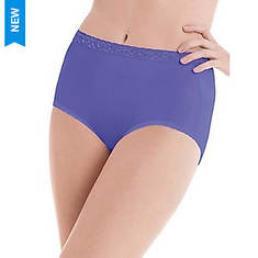 Hanes Women's Nylon Brief Panties 6-Pack