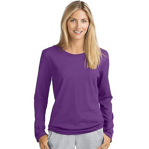 Hanes® Women's Perfect-T Long Sleeve T-Shirt