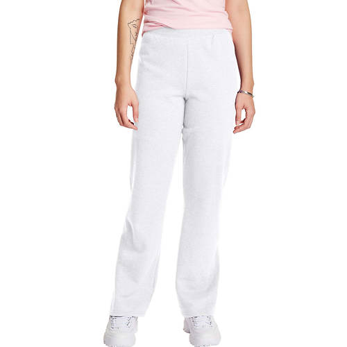 Hanes® Women's ComfortSoft EcoSmart Open Leg Fleece Sweatpants