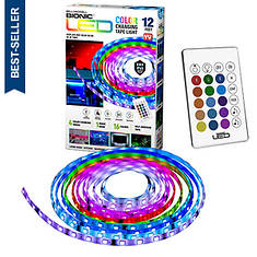Bell + Howell Bionic 12' Color-Changing LED Tape Light
