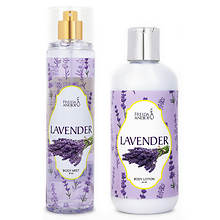 Freida and Joe Lavender Lotion and Fragrance Body Mist Set