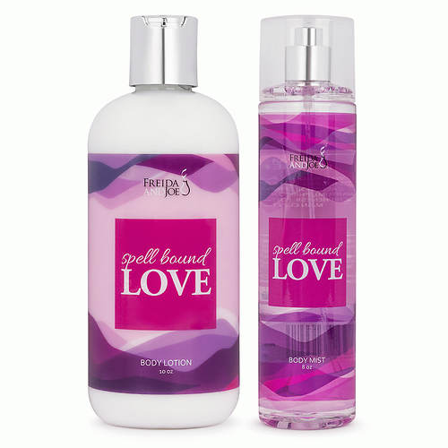 Freida & Joe Spell Bound Love Lotion and Fragrance Body Mist Set
