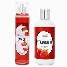 Freida & Joe Strawberry Lotion and Fragrance Body Mist Set