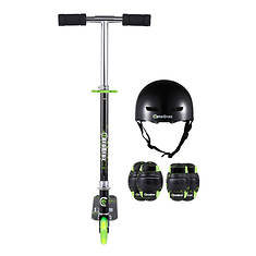 CredHedz 2-Wheel Scooter and Protective Gear Bundle