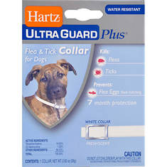 Hartz UltraGuard Plus Flea & Tick Collar For Dogs, Medium & Large Breeds