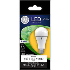 GE 13-Watt A21 3-Way LED Light Bulb
