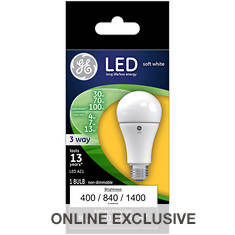 GE 13-Watt A21 3-Way LED Light Bulb