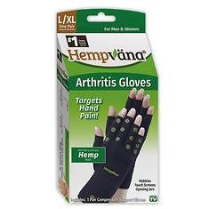Hempvana Arthritis Compression Gloves L/XL