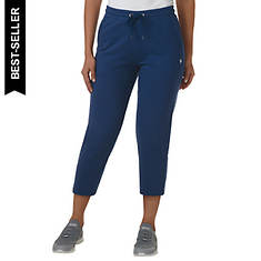 Vevo Active™ Women's French Terry Cropped Sweatpant