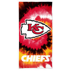 NFL Tie-Dye Beach Towel