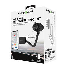 ChargeWorx Magnetic Windshield Mount with Flexible 14" Neck