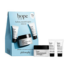 Philosophy Hope In A Jar Hydrate, Smooth and Glow Mini Set