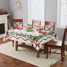 Winter Garland Table Linen  52"x 70"