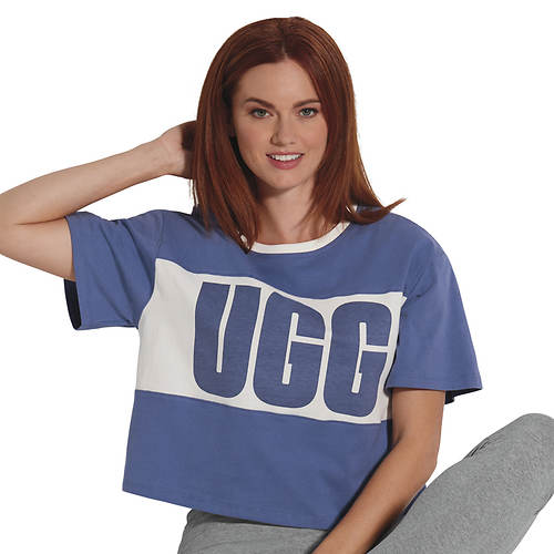 UGG® Jordene Colorblocked Logo Tee
