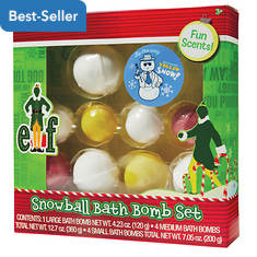 Elf Snowball Fight Bath Bomb Set