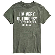 Instant Message Men's I'm Very Outdoorsy Short Sleeve Tee