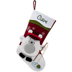 Custom Personalization Solutions Personalized Snowcap Character Stocking