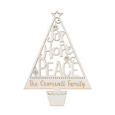 Custom Personalization Solutions Personalized Tree Plaque
