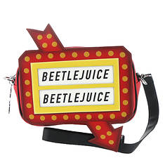 Loungefly Beetlejuice Graveyard Sign Cross Body Bag