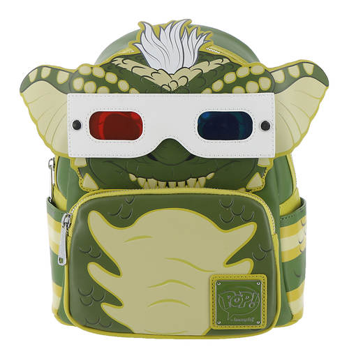 Loungefly Gremlins Stripe Cosplay Mini Backpack w/Removeable 3D Glasses