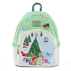 Loungefly-Rudolph Holiday Group Mini Backpack