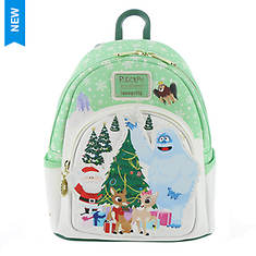 Loungefly-Rudolph Holiday Group Mini Backpack