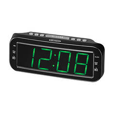 Jensen Digital AM FM Dual Alarm Clock Radio