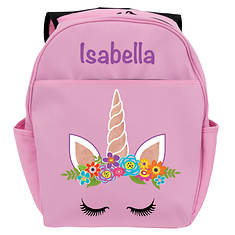 Custom Personalization Solutions Happy Unicorn Personalized Backpack
