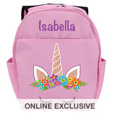 Custom Personalization Solutions Happy Unicorn Personalized Backpack