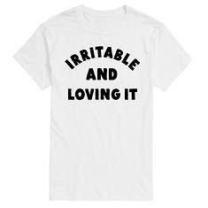Instant Message Men's Irritable and Loving It Tee