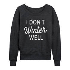 Instant Message Don't Winter Well Women's Pullover