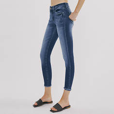 KanCan Women's Landon Mid-Rise Ankle Skinny Jean