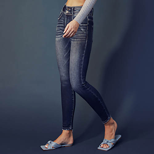 KanCan Women's Valerie Ultra High-Rise Super-Skinny Jean