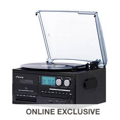 Victor 8-in-1 Turntable Music Center